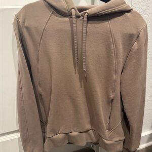 Athleta Women’s Taupe Hoodie Sweater